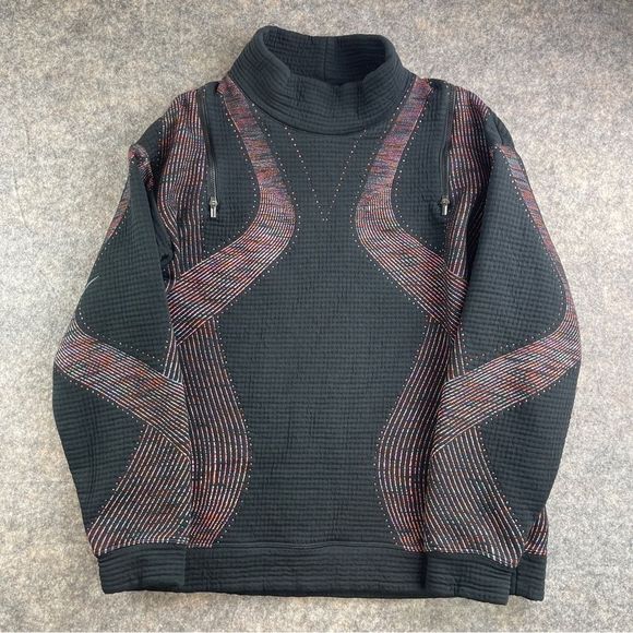 Nike City Ready Womens Training Sweater Pullover Top XS CU5124-010 Sweatshirt - Picture 2 of 7